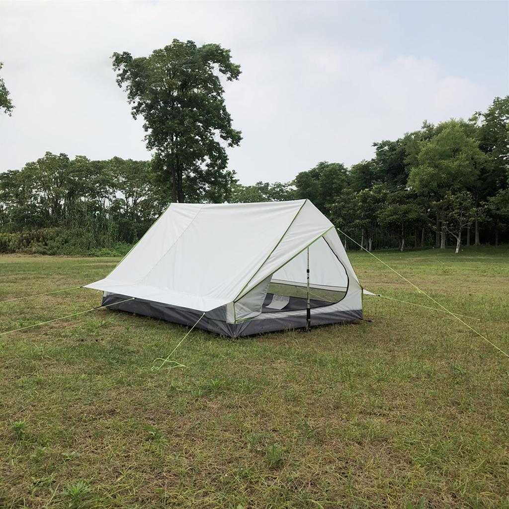 Cheap Goat Tents Ultralight 3 Season 1 Person Tent for Camping Backpacking Hiking Travelling   Double  Tents (Not Include ) Easy to Set Up   